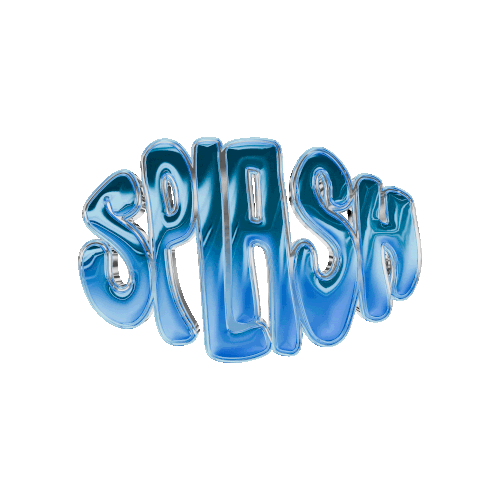 Splash spinning logo